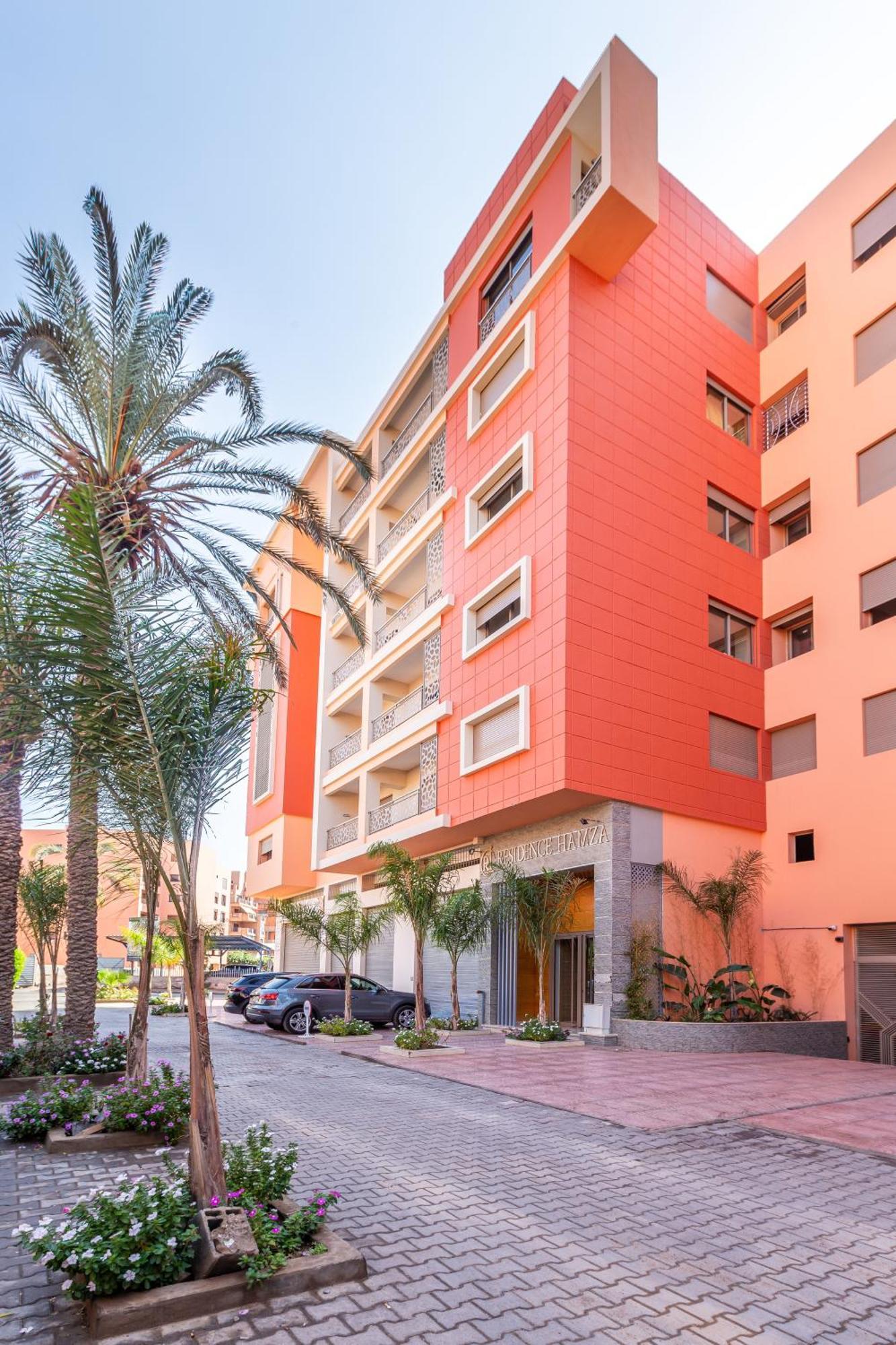 Migdal Gueliz Apart Hotel Marrakesh Bagian luar foto