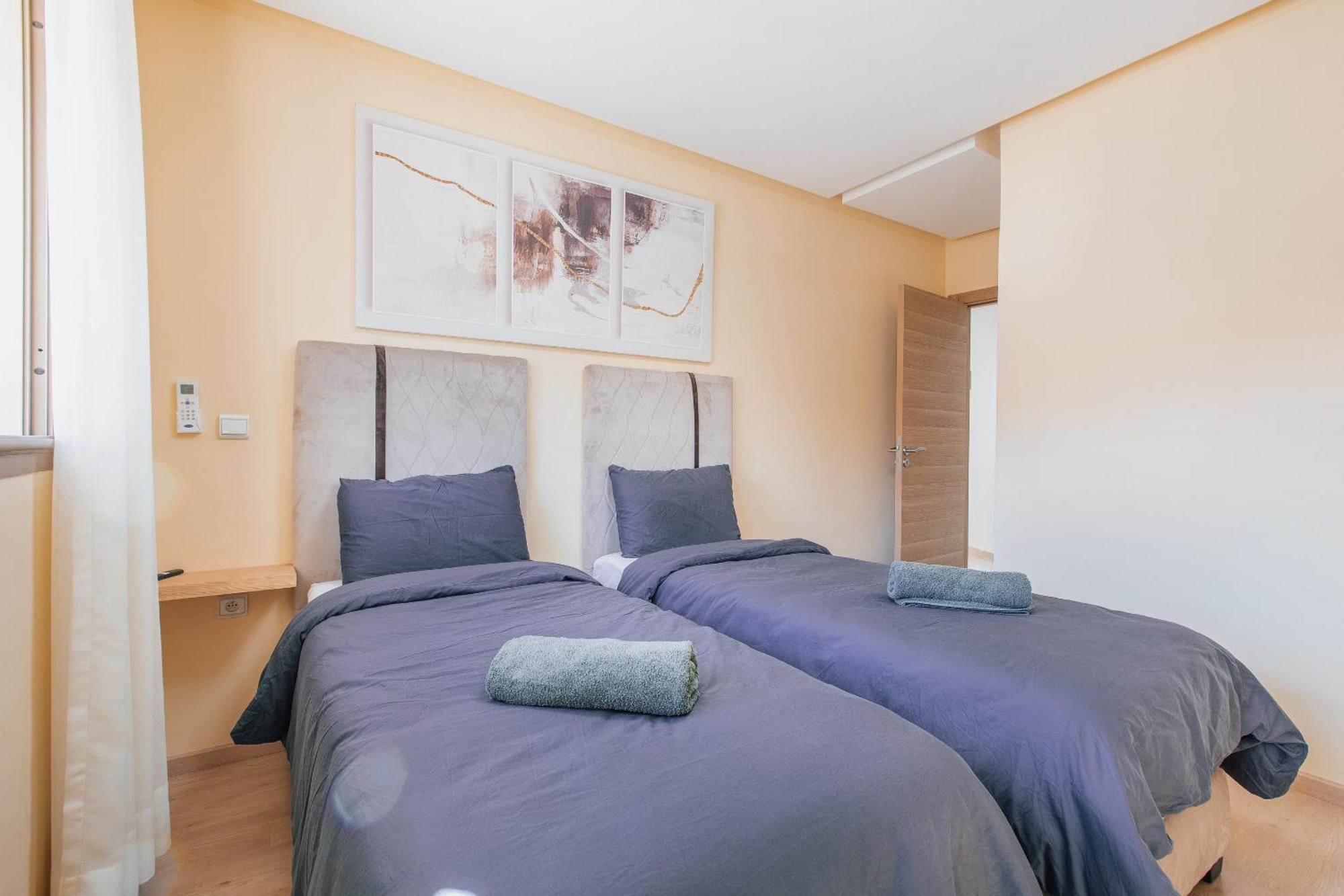 Migdal Gueliz Apart Hotel Marrakesh Bagian luar foto