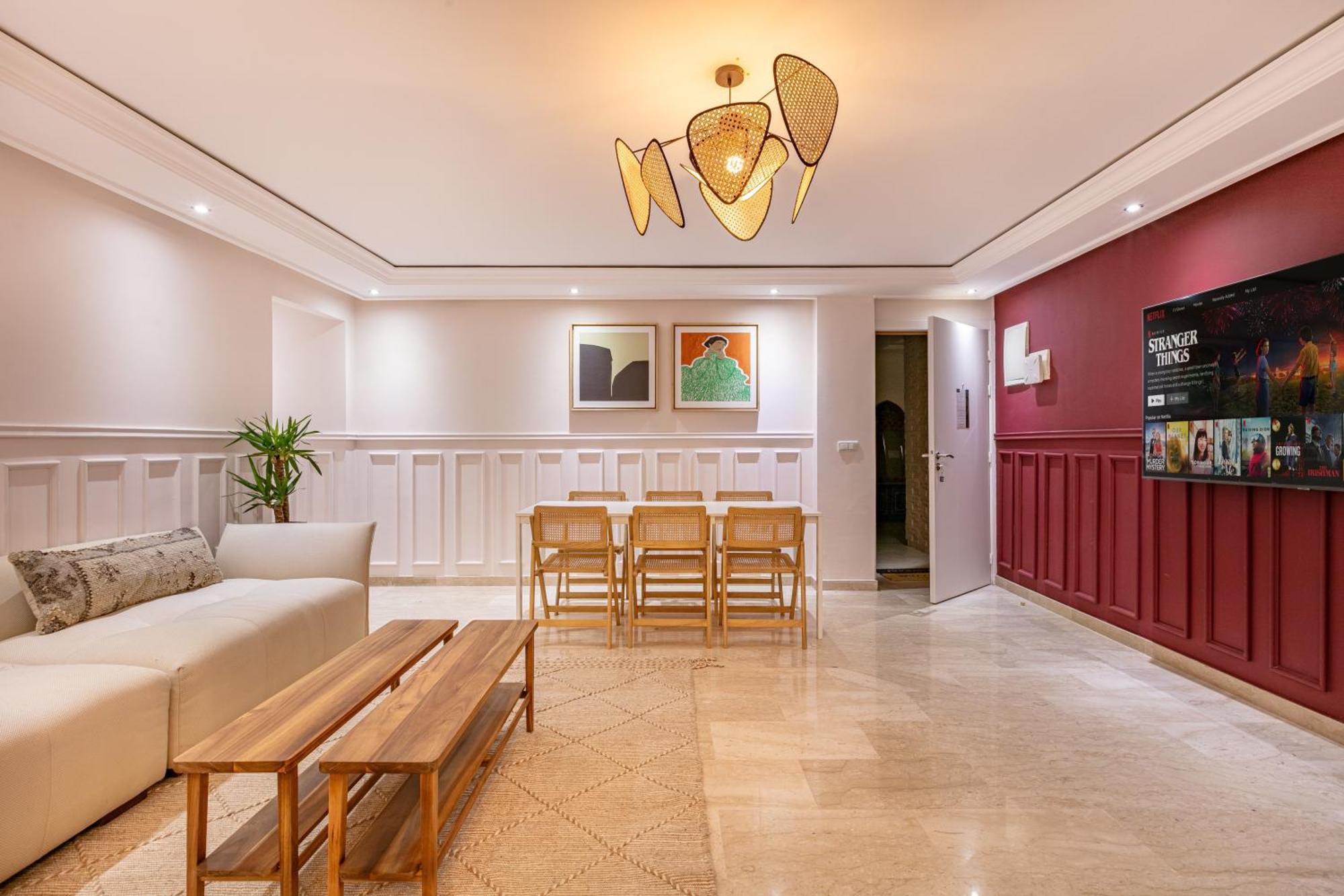 Migdal Gueliz Apart Hotel Marrakesh Bagian luar foto