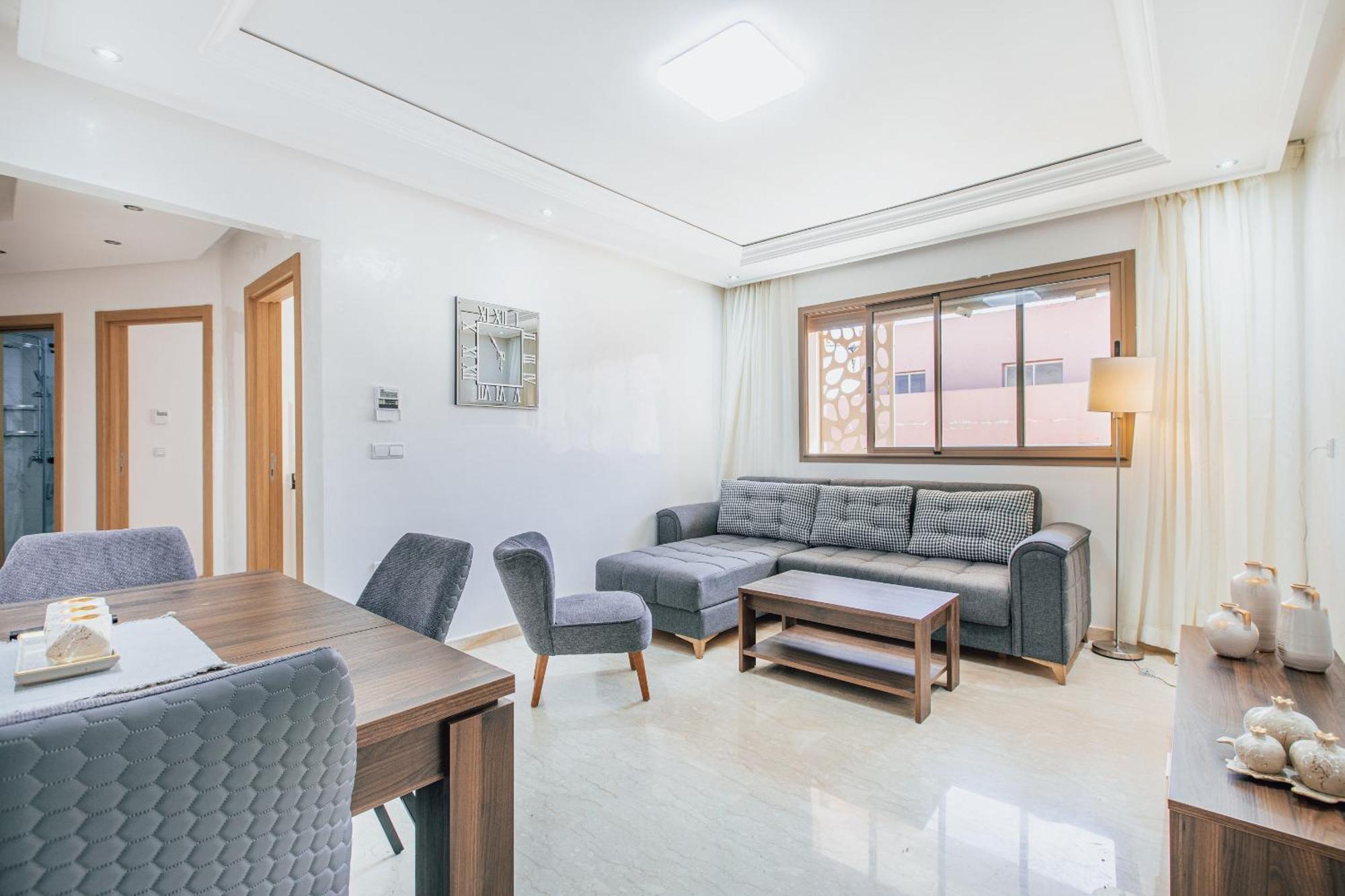 Migdal Gueliz Apart Hotel Marrakesh Bagian luar foto