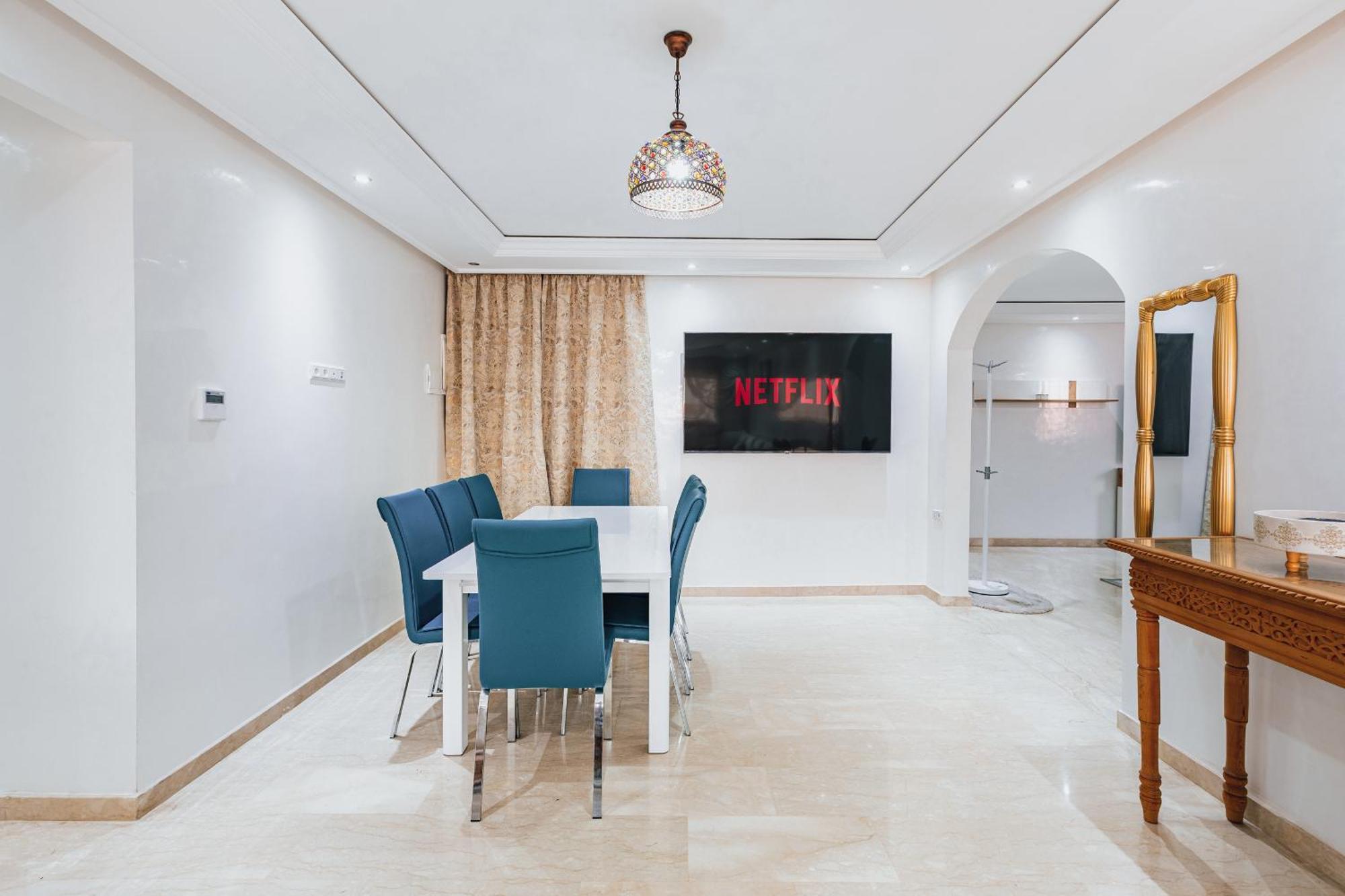Migdal Gueliz Apart Hotel Marrakesh Bagian luar foto
