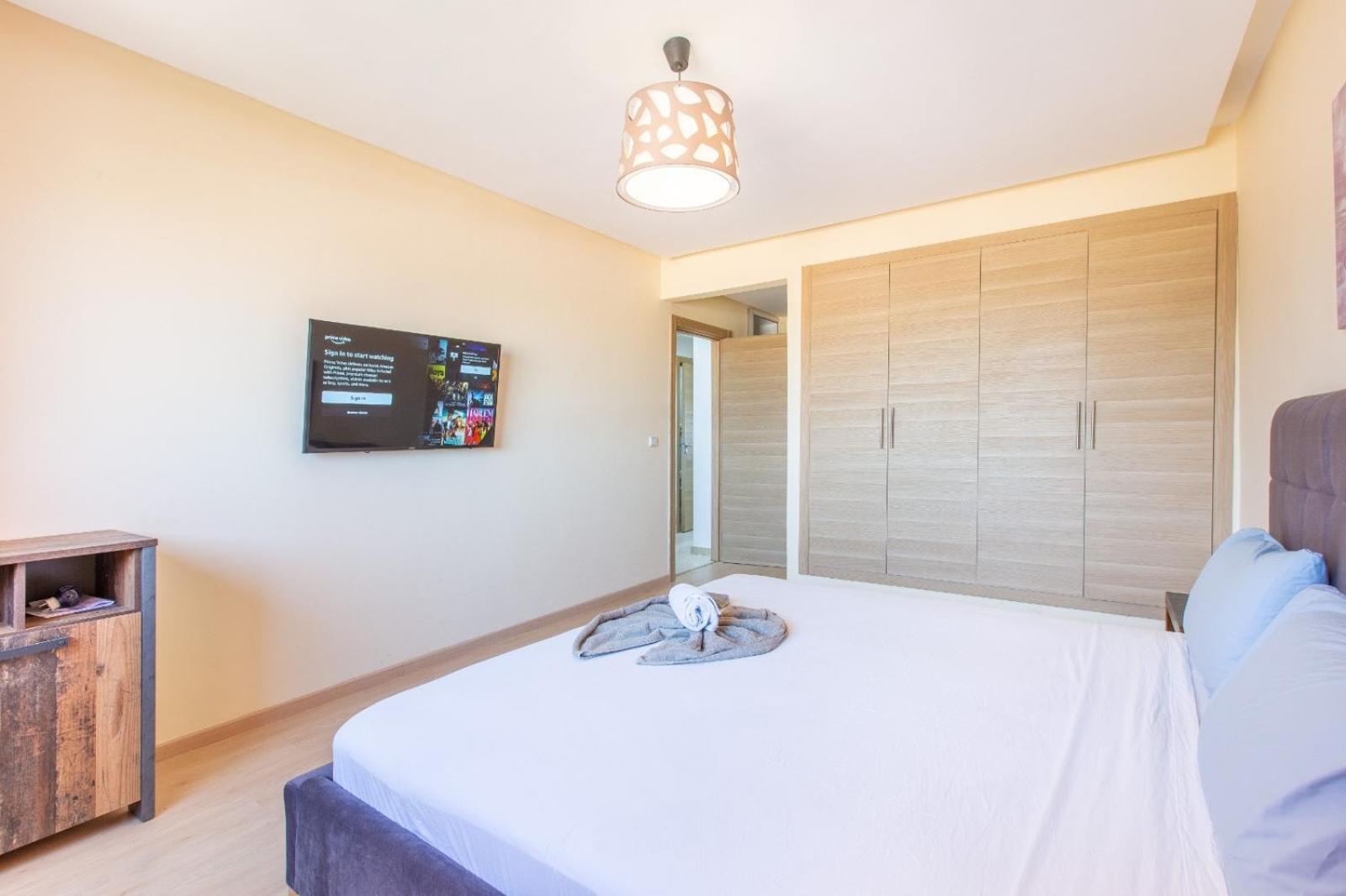 Migdal Gueliz Apart Hotel Marrakesh Bagian luar foto